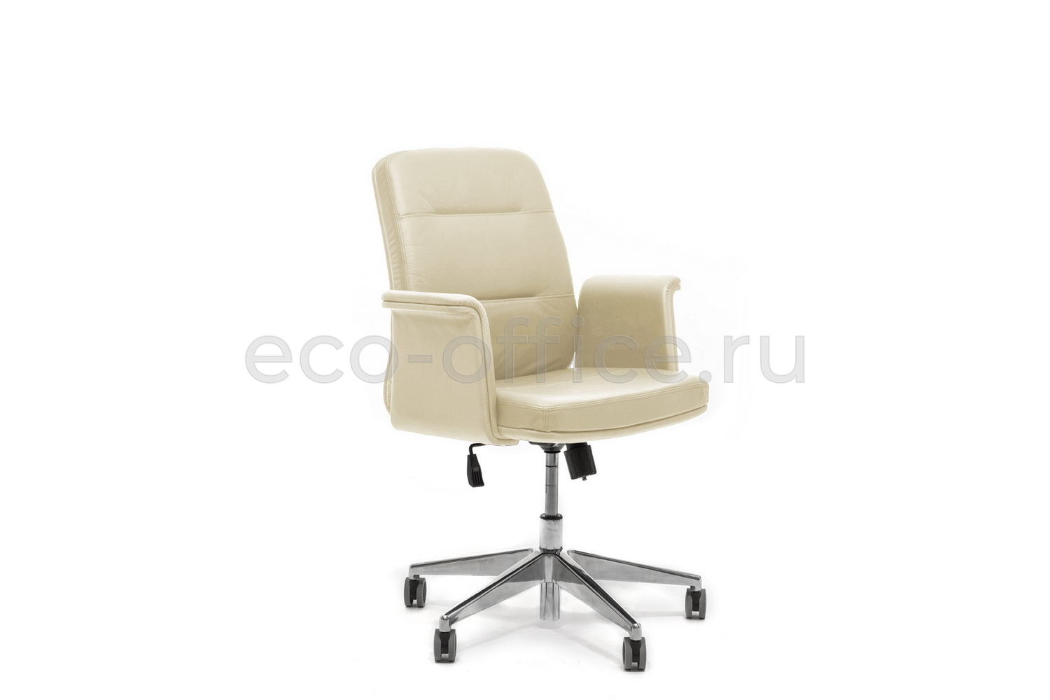 Кресло руководителя Profoffice KARL B Бежевая кожа купить в Тюмени