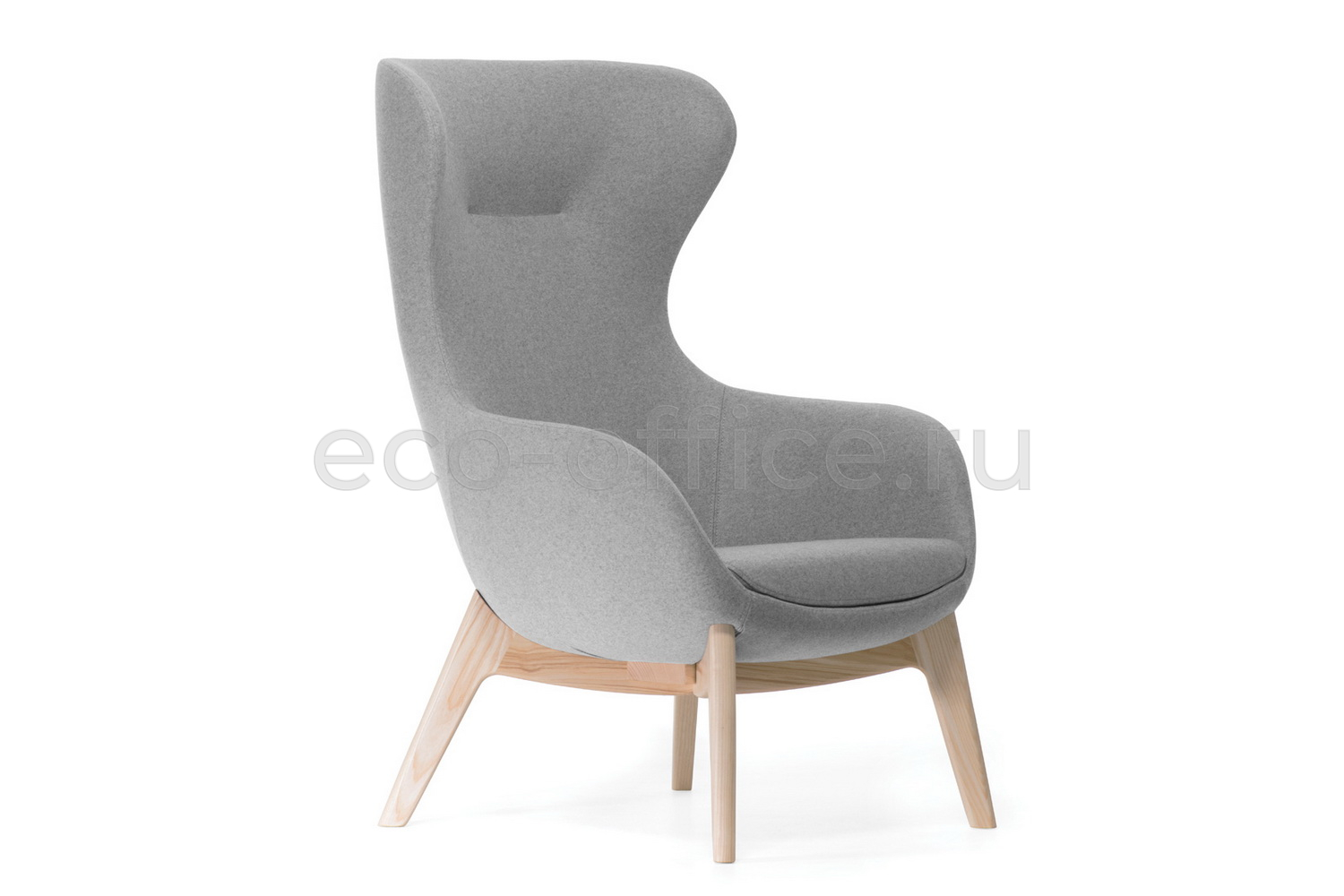 Офисное кресло Profoffice ELEGANCE WOOD Серый войлок купить в Тюмени