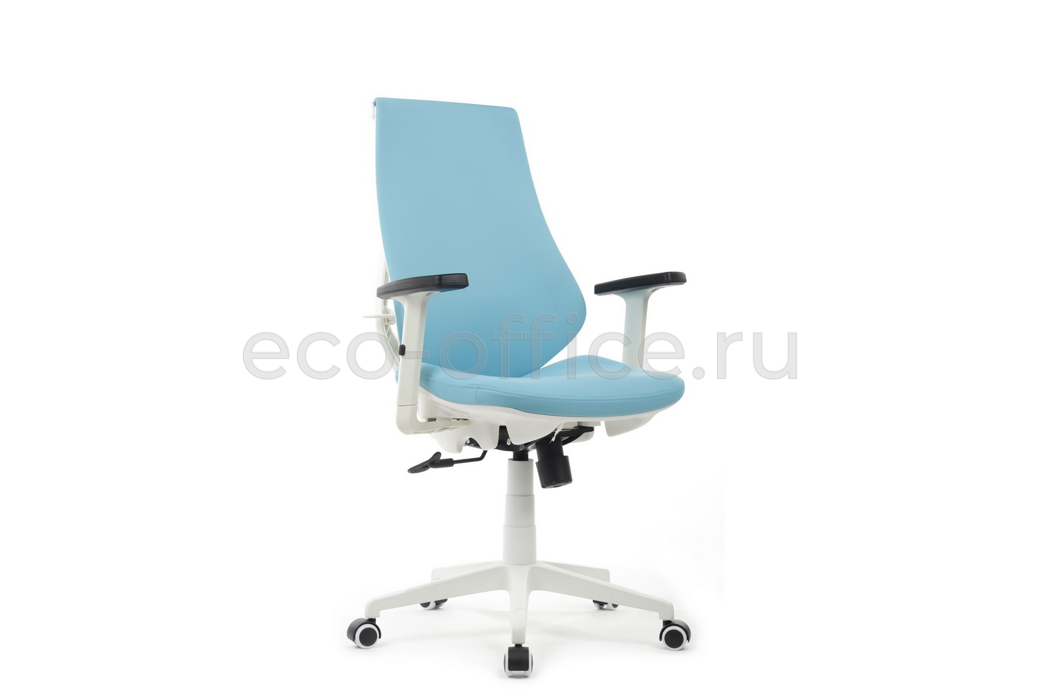 Кресло RV Design XPRESS CX1361М Белый пластик / Синяя ткань купить в Тюмени