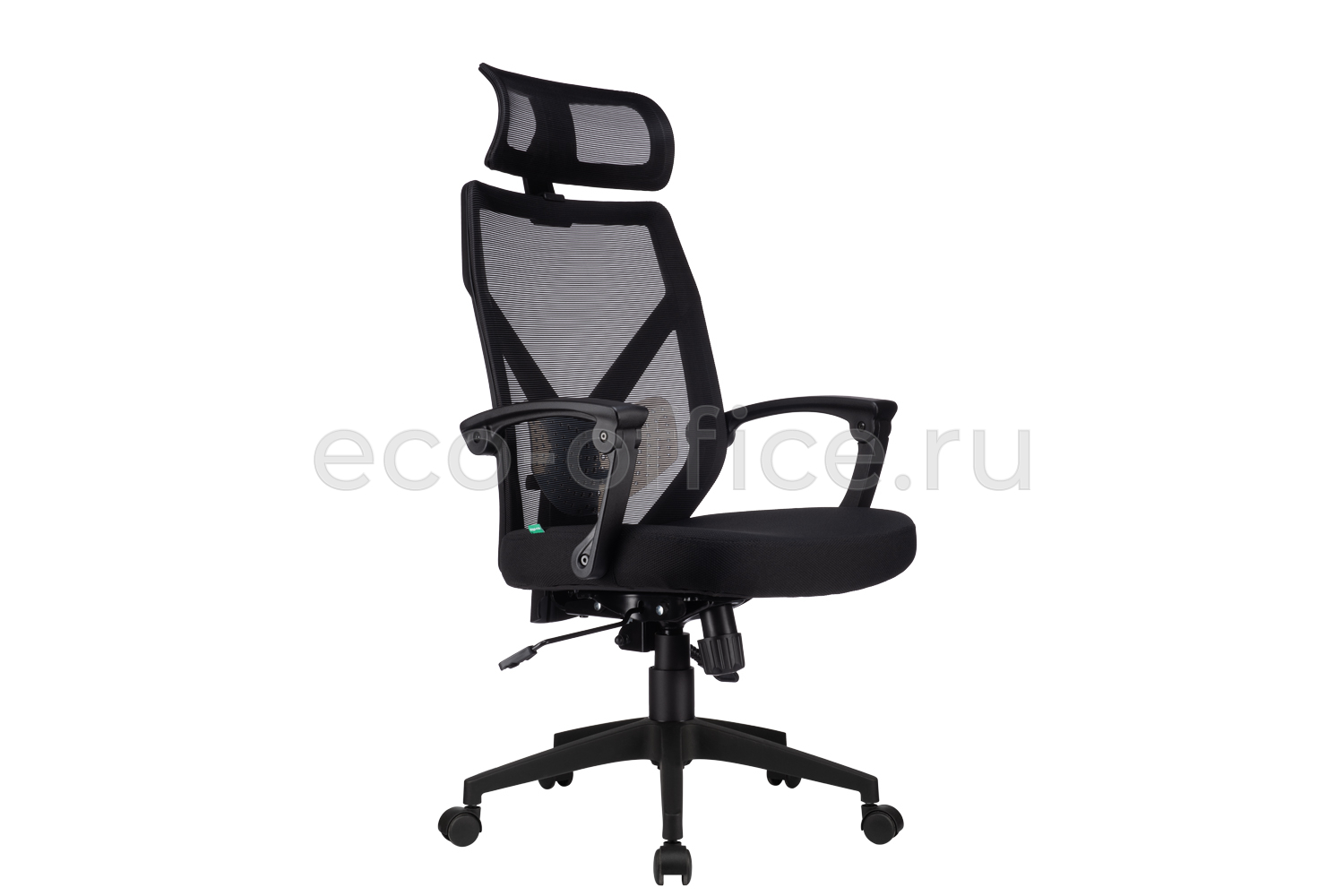Кресло RV Chair OLIVER W-203 AC Чёрный пластик / Чёрная ткань купить в Тюмени