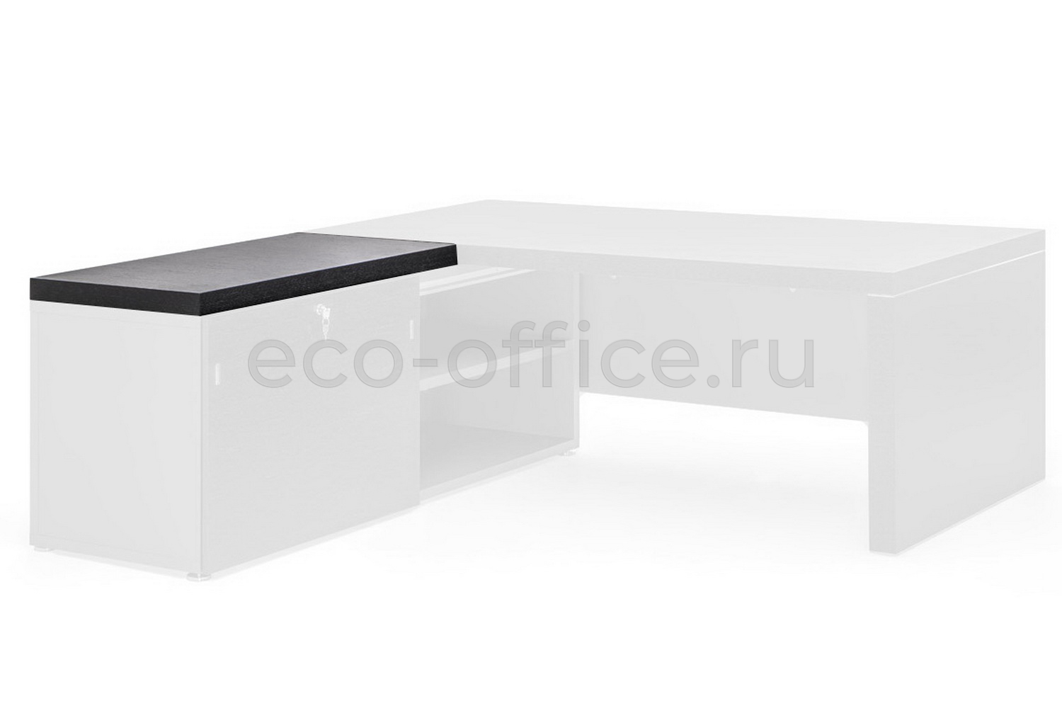 Топ опорной тумбы TITANO PTITP11060008C5 Черное Дерево купить в Тюмени