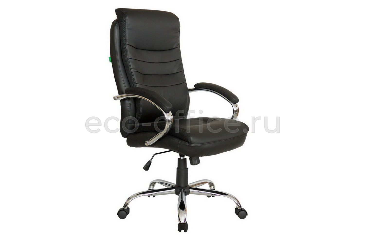 Кресло руководителя RV Chair HOOP 9131 Чёрная экокожа купить в Тюмени