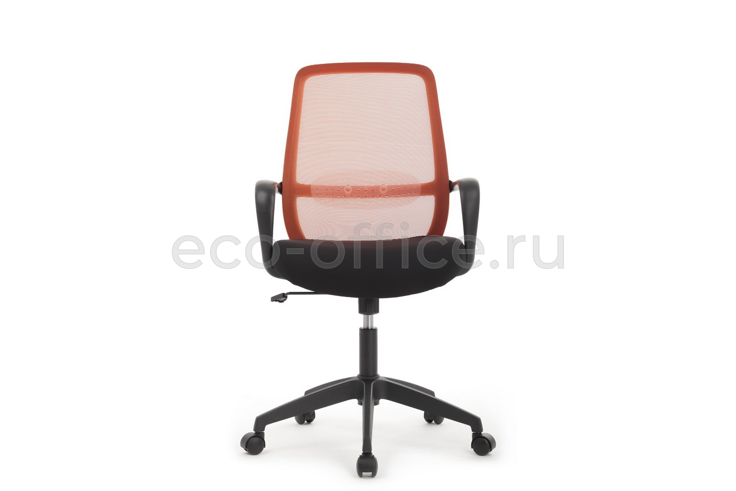 Кресло RV Design FAST W-207 Чёрный пластик / Оранжевая ткань стоимость