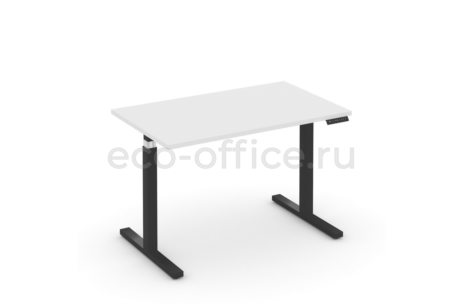Стол электроподъёмный MOVE UP MV.SE-2.7 Белый бриллиант / Чёрный металл купить в Тюмени