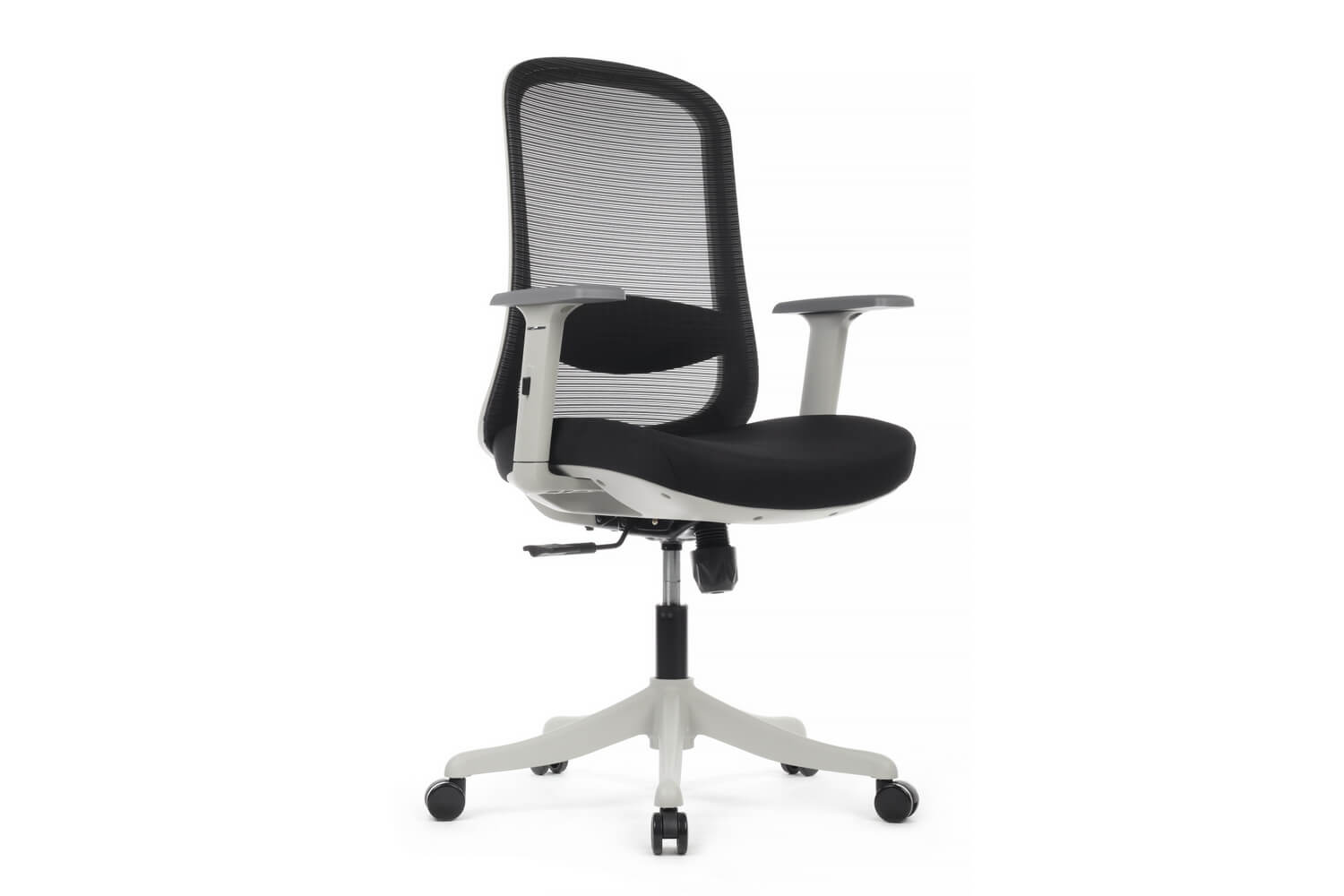 кресло rv chair scott bh2358s чёрная сетка / чёрная ткань фото