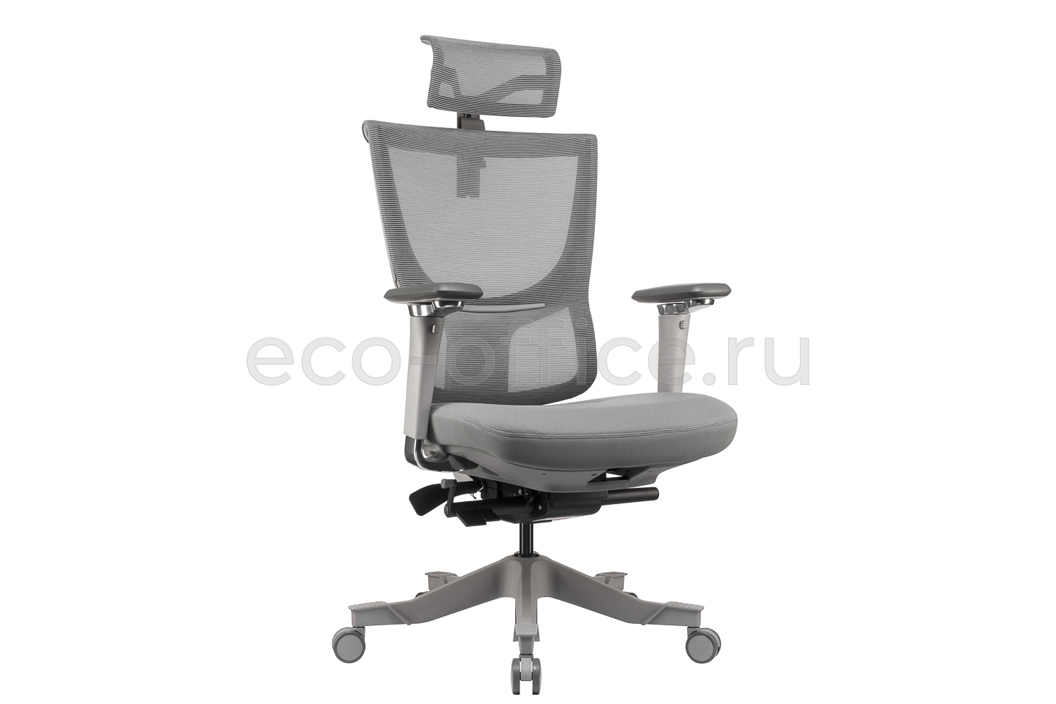 Кресло эргономичное ECO-CHAIR S8 Ergo Grey Серый купить в Тюмени
