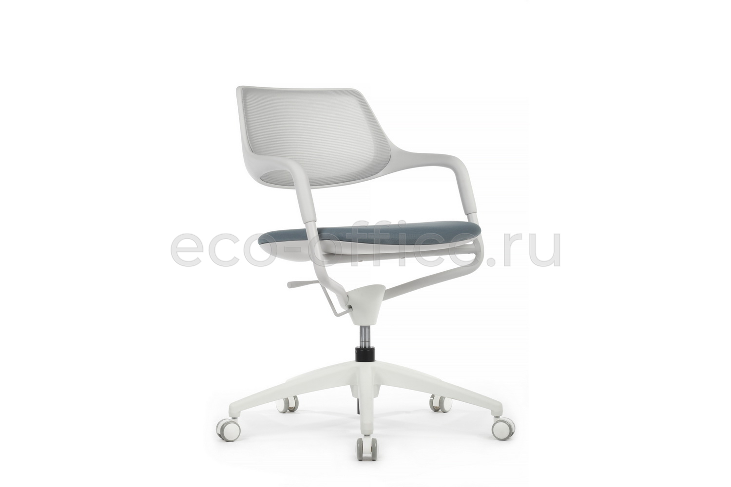 Кресло RV Design SCROLL HY-813D Серая сетка / Серая ткань купить в Тюмени