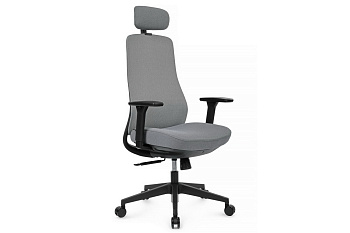 Кресло RV Design MIRO 6249A Чёрный пластик / Серая ткань купить в Тюмени