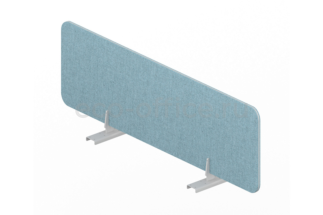 Экран DESIGN фронтальный тканевый для стола bench UFDSFBD120 Синий / Алюминий  стоимость
