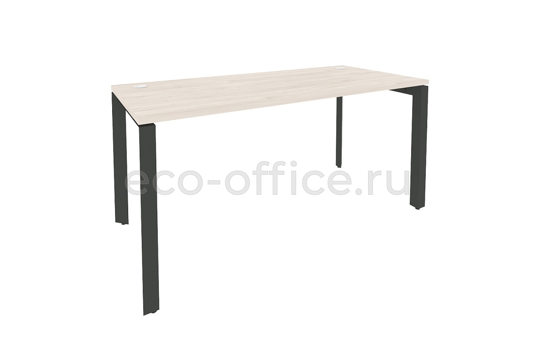 Стол рабочий на П-образном м/к ONIX O.MP-SP-4.7 Денвер Светлый / Антрацит металл купить в Тюмени