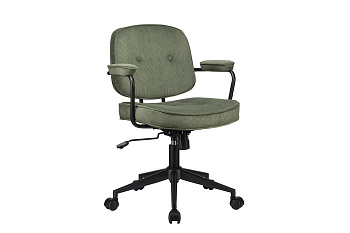 Кресло ECO-CHAIR CHESTER W-221T Зелёный велюр купить в Тюмени