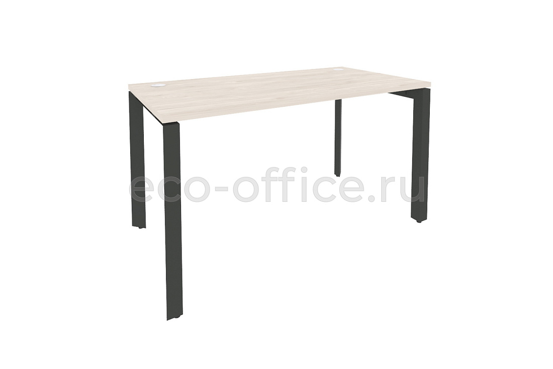 Стол рабочий на П-образном м/к ONIX O.MP-SP-3.7 Денвер Светлый / Антрацит металл купить в Тюмени