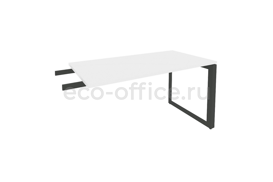 Брифинг-приставка на О-образном м/к ONIX O.MO-BR-13 Белый Бриллиант / Антрацит металл  купить в Тюмени