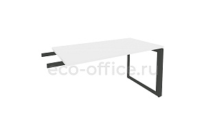Брифинг-приставка на О-образном м/к ONIX O.MO-BR-13 Белый Бриллиант / Антрацит металл фото