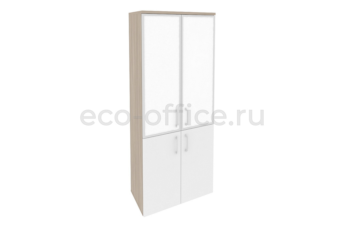 Шкаф высокий широкий ONIX O.ST-1.2 R white Дуб Аттик / Белый Бриллиант купить в Тюмени