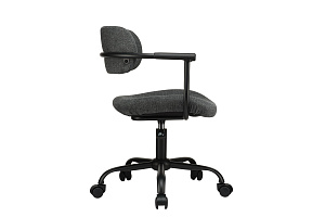 Кресло ECO-CHAIR KOLIN W-231 Тёмно-серая ткань фото