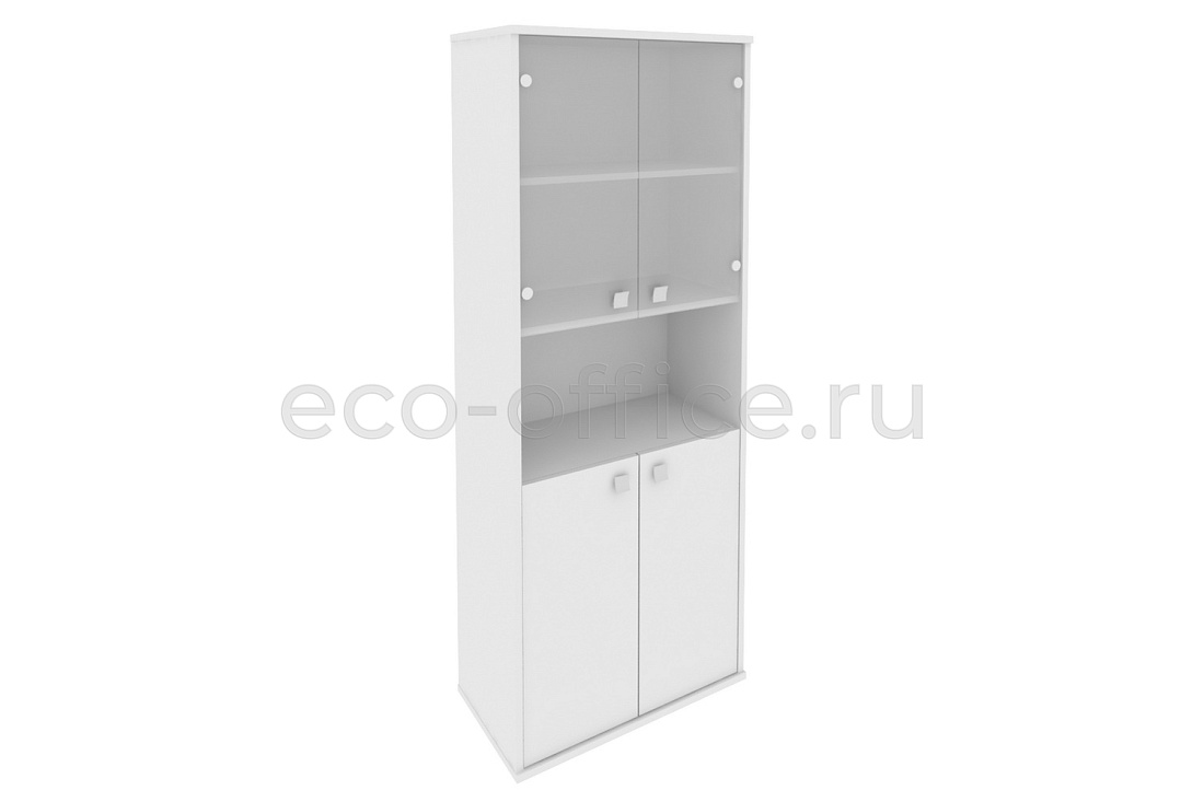 Шкаф высокий широкий STYLE Л.СТ-1.4 Белый купить в Тюмени