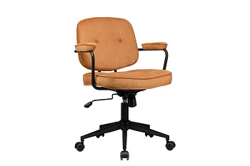 Кресло ECO-CHAIR CHESTER W-221T Горчичный велюр купить в Тюмени