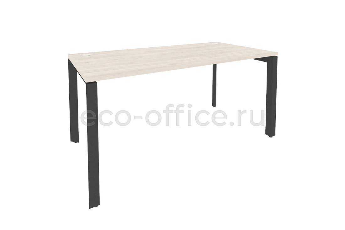 Стол рабочий на П-образном м/к ONIX O.MP-SP-4.8 Денвер Светлый / Антрацит металл купить в Тюмени