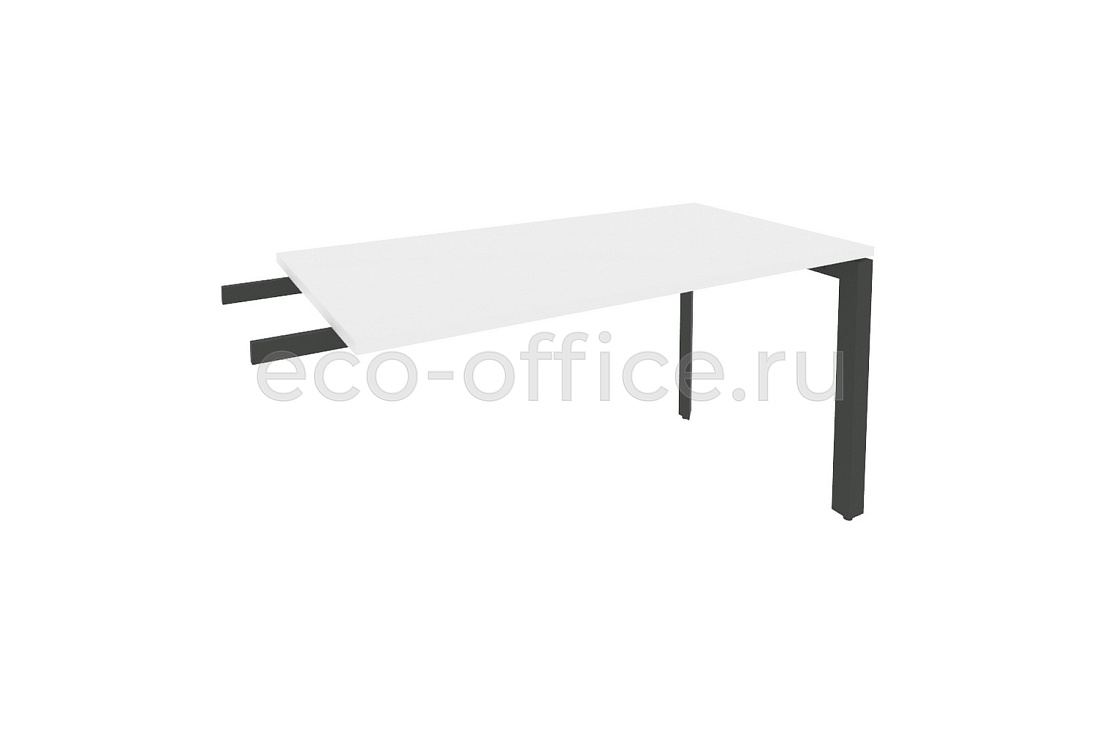 Брифинг-приставка на П-образном м/к ONIX O.MP-BR-13 Белый Бриллиант / Антрацит металл  купить в Тюмени