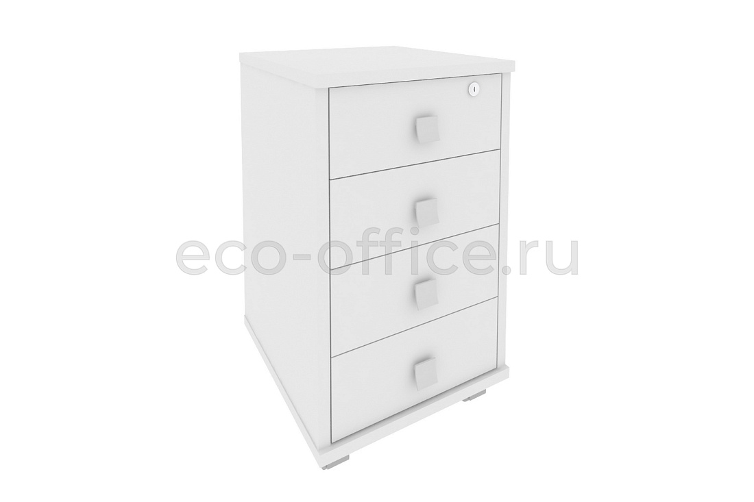 Тумба подкатная STYLE Л.ТМ-4F Белый купить в Тюмени