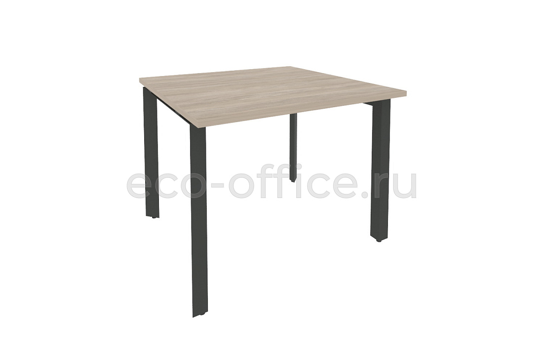 Стол переговорный (1 столешница) ONIX O.MP-PRG-1.1 Дуб Аттик / Антрацит металл  купить в Тюмени