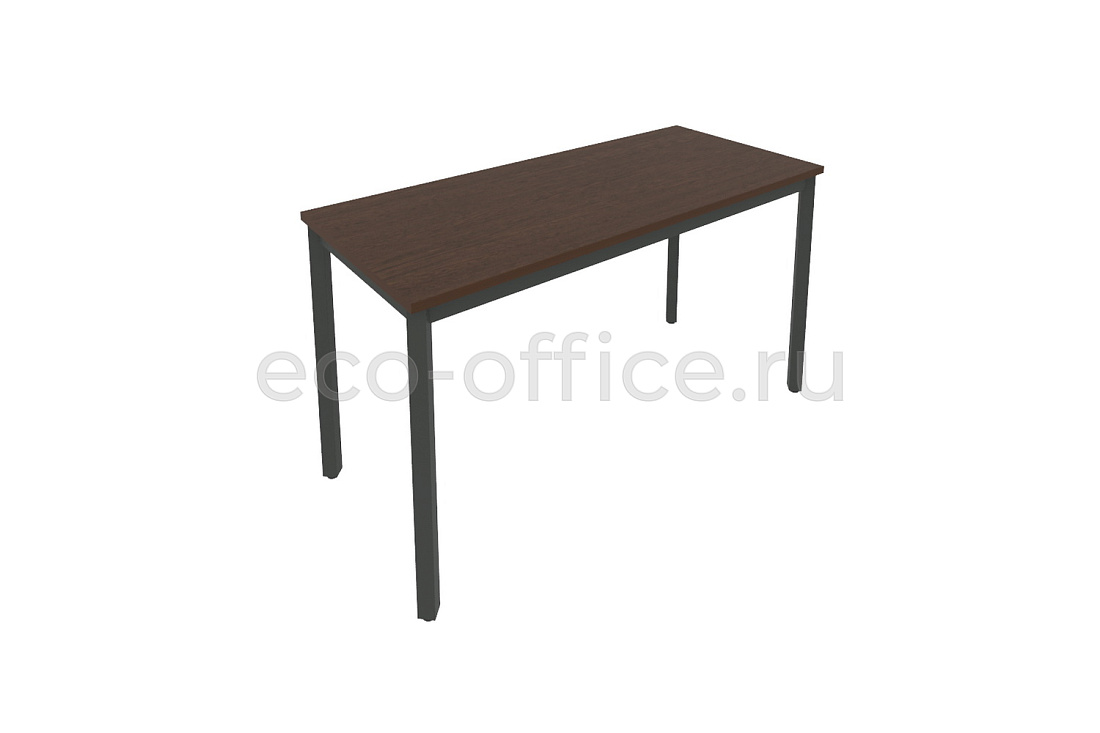 Стол письменный на металлокаркасе SLIM SYSTEM С.СП-5.1 Венге Цаво / Антрацит металл купить в Тюмени