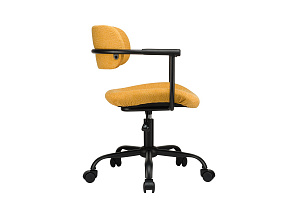 Кресло ECO-CHAIR KOLIN W-231 Жёлтая ткань фото