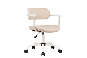 Кресло ECO-CHAIR KOLIN W-231 Бежевая ткань фото