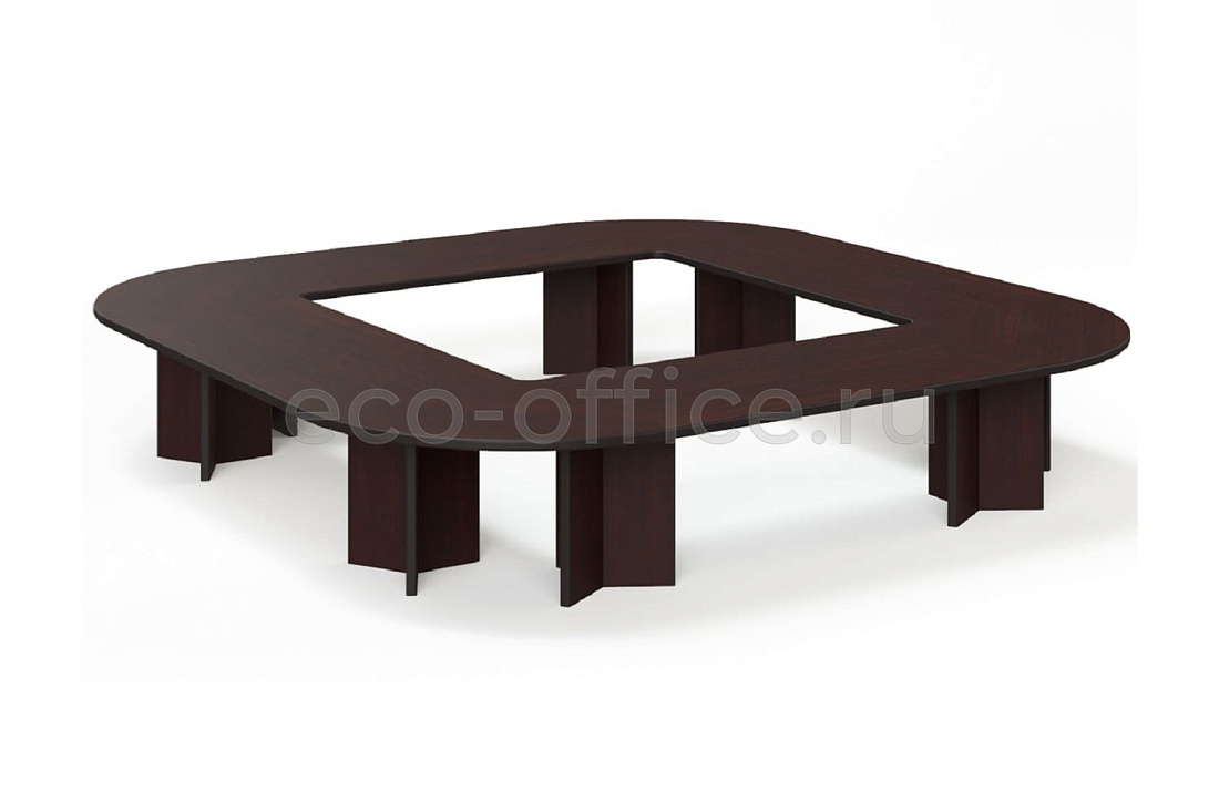 Стол переговоров LEGNO Conference table 416x416 Палисандр купить в Тюмени