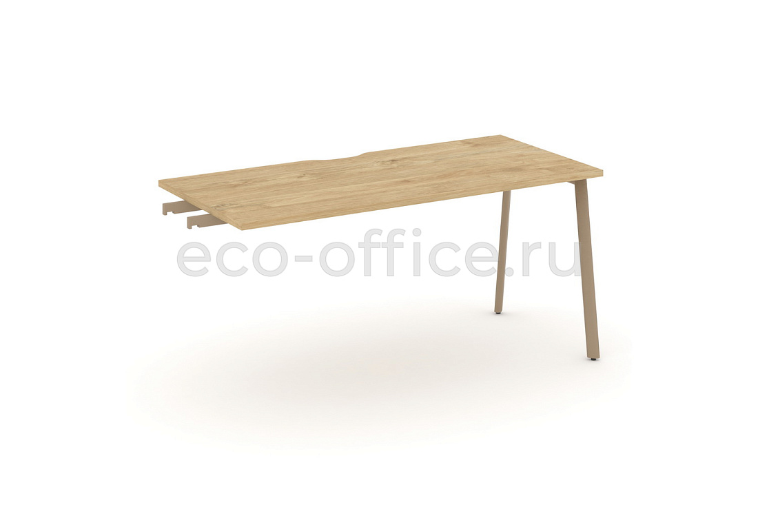 Стол приставка к опорным тумбам ESTETICA ES.SPR-4-VP Тиквуд Светлый купить в Тюмени