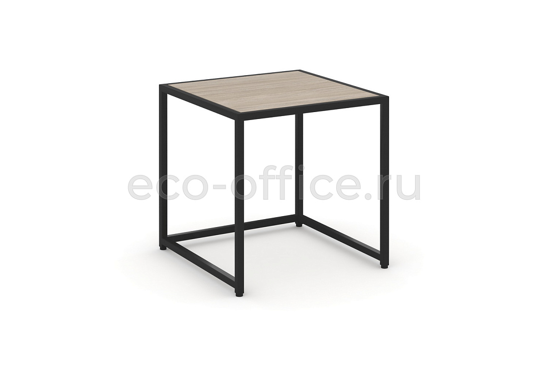 Стол журнальный LOFT VR.L-SJK-50 Дуб Аттик / Чёрный металл купить в Тюмени