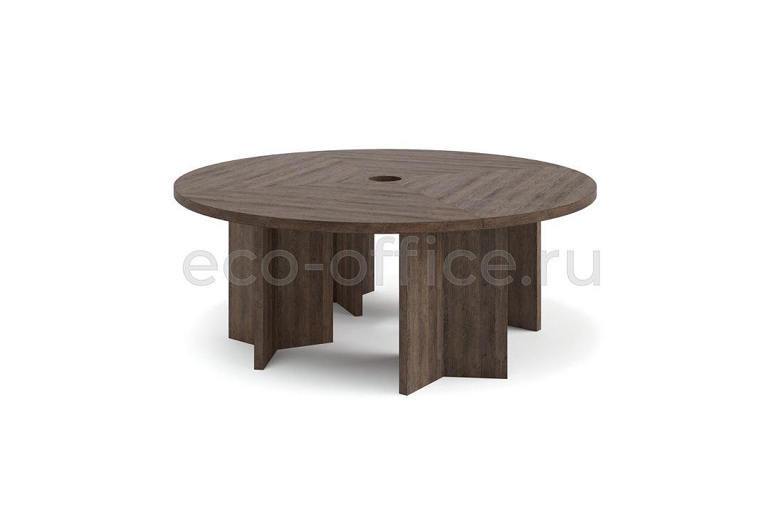 Стол переговоров LAVA Conference table D.200 Табак купить в Тюмени