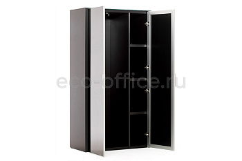 Гардероб 2 двери GALA NEWLIB2/899 + LIBSH/899 BLACK GLASS купить в Тюмени