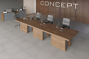 Столы для переговоров CONCEPT Дуб Капучино фото
