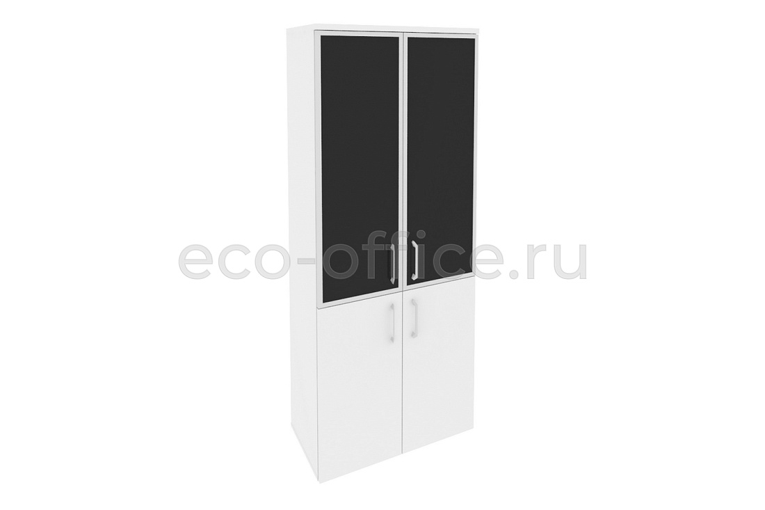 Шкаф высокий широкий ONIX O.ST-1.2 R black Белый Бриллиант купить в Тюмени